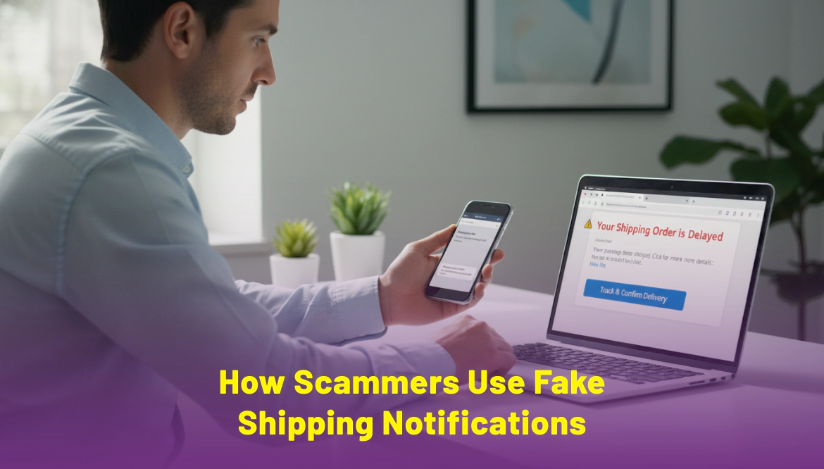 How Scammers Use Fake Shipping Notifications